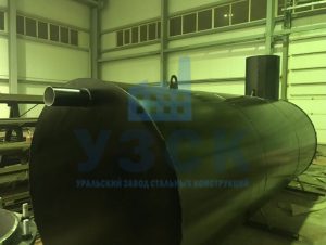 Резервуар горизонтальный стальной наземный в Назрани