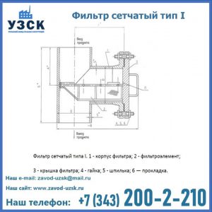 Фильтр сетчатый ФС по Т-ММ-11-2003 в Назрани