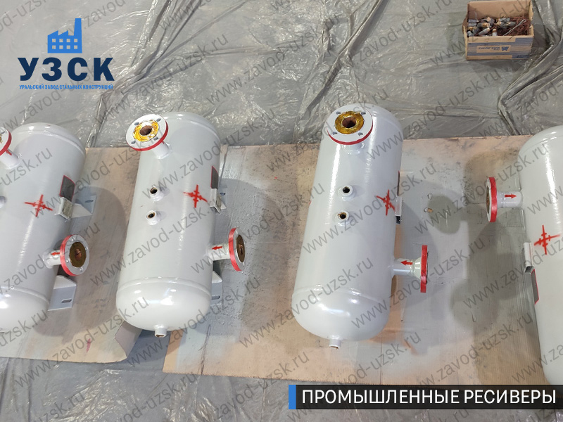 фотография емкостных ресиверов газа Назрань