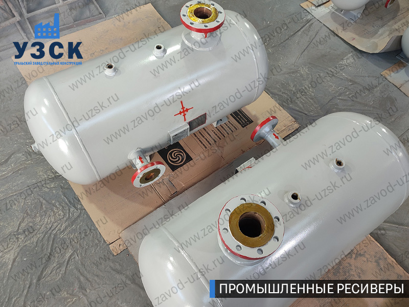 фотография промышленных ресиверовдля газа Назрань